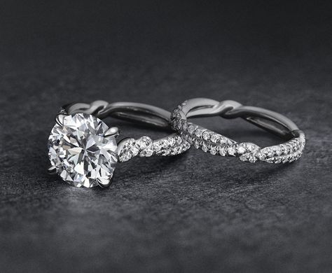 Wedding & Engagement Rings | David Yurman David Yurman Engagement Ring, Infinity Engagement Ring, Wedding Engagement Rings, David Yurman Jewelry, Bling Rings, Dream Ring, Engagement Ring Wedding Band, Indian Jewellery, Wisteria