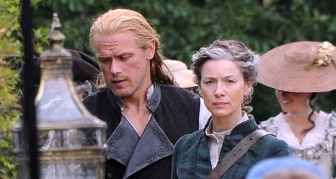 Sam Heughan & Caitriona Balfe Seen on Set of ‘Outlander’ Season 8 for First Time | Caitriona Balfe, Carla Woodcock, Charles Vandervaart, David Berry, Outlander, Sam Heughan | Just Jared: Celebrity News and Gossip Carla Woodcock, Charles Vandervaart, Outlander News, David Berry, Sam Heughan Caitriona Balfe, Starz Series, Kyle Richards, Star David, Outlander Tv