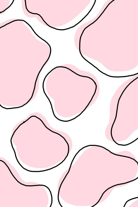 Wallpapers Rosa, Cute Backrounds, Wallpaper Pink Cute, Pastel Iphone Wallpaper, Cow Print Wallpaper, Pink Cow, Wallpaper Pink, Preppy Wallpaper, Cow Print