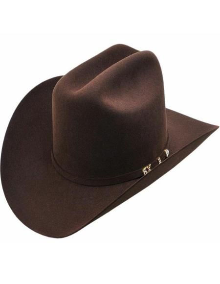 Shade: Dark Brown (CHOCOLATE) Material: Beaver Felt Department: Men Style: Cowboy Hat Color: Brown Homesteading Animals, Girls Hairdos, Brown Cowboy Hat, Felt Cowboy Hats, Workout Hairstyles, Brown Chocolate, Western Cowboy Hats, Color Chocolate, Western Hats