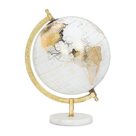 Glam Office Decor, Gold Office Decor, Desk Globe, Spinning Globe, Glam Office, Chic Office Decor, Gold Globe, Gold Office, Gold Desk