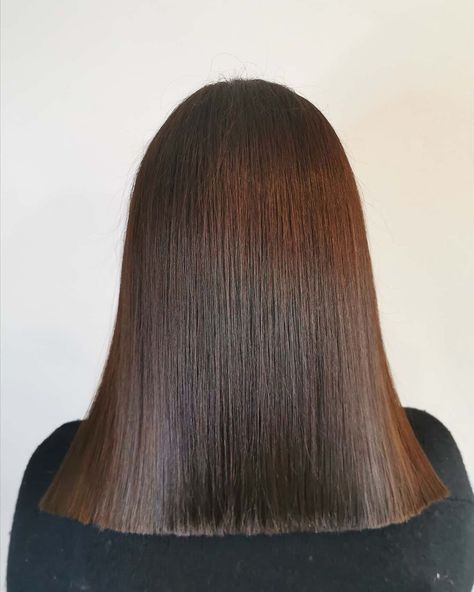 Straight Hair Permanent, Rebonded Hair, One Length Haircuts, Hair Salon Pictures, Hair Ext, Bombshell Hair, Hair Keratin, Growing Your Hair Out, Long Silky Hair