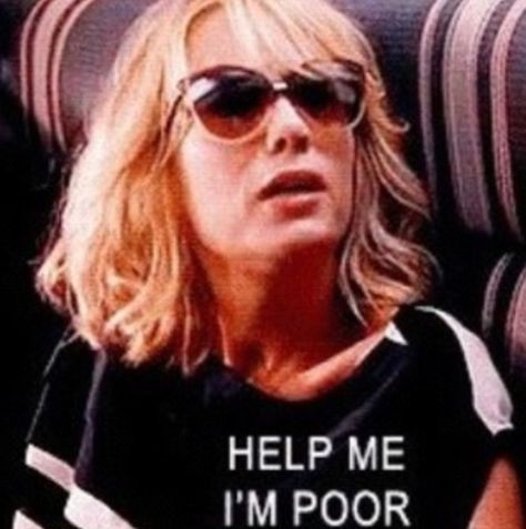 Bridesmaids quotes.  "Help me, I'm poor." Lol Kristen Wiig, College Kids, Laughter Is The Best Medicine, Laugh Out Loud, Makes Me Laugh, Movie Quotes, Out Loud, Good Movies, I Laughed