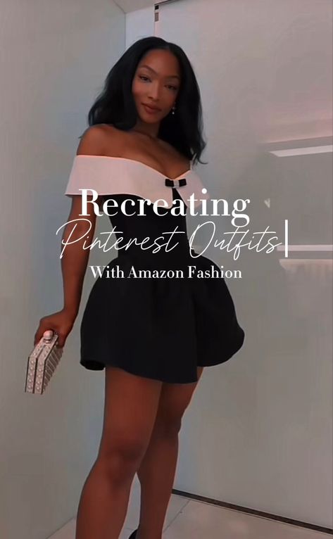 Winter Leather Dress Outfit, Amazon Birthday Outfit, Nye Outfits Black Women, All Black Outfit Dressy, Dinner Date Outfit Black Women, Amazon Outfits Black Women, New Years Eve Outfits Black Women, Black Outfit For Party, Date Night Outfit Black Woman