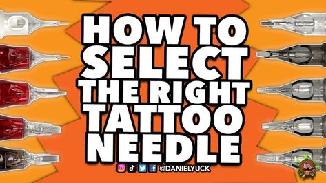 Tattoo Needle Size Chart, Pick Tattoo, Tattoo Needle Sizes, Best Tattoo Machines, Tattoo Artist Tips, Learn To Tattoo, Beginner Drawing Lessons, Tattoo Session, Beginner Tattoos