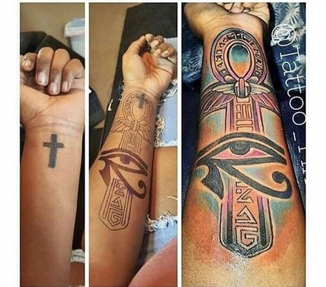 Hand Tattoos Skull, Consciousness Tattoo, Tattoos Celtic, Tattoos Foot, Egyptian Eye Tattoos, Ankh Tattoo, Tattoos Japanese, Tattoos Hand, Egyptian Tattoo Sleeve