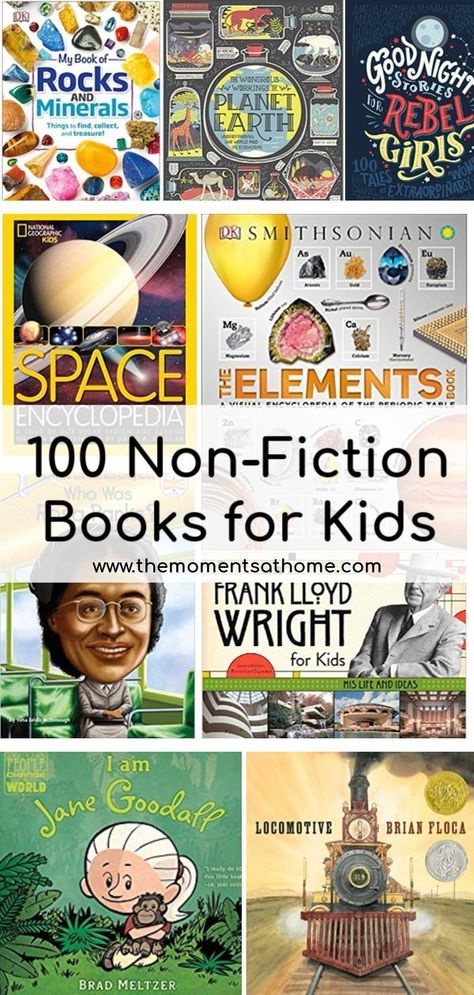 100 Must read non-fiction books for kids. #childrensbooks #booksforkids #educationalactivities Non Fiction Picture Books, Teach Spelling, Best Non Fiction Books, Fiction Books For Kids, Nonfiction Books For Kids, Kid Books, Non Fiction Books, Homeschooling Ideas, Homeschool History