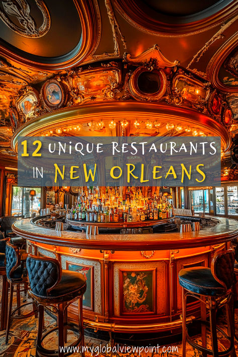 Elegant carousel-themed bar with intricate decor, offering a unique and luxurious dining and cocktail experience in New Orleans. Jazz Brunch New Orleans, Places To Eat New Orleans, Birthday In New Orleans, New Orleans Bachelorette Aesthetic, Best Things To Do In New Orleans, Vampire Cafe New Orleans, Where To Eat In New Orleans, Visiting New Orleans, New Orleans Speakeasy