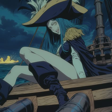 --Pirates of the Dark Seas-- Wanna see yourself in this style? Feel free to message me for more info 😁 #fy #fyp #bflyzone #pirate #animeedits #anime #concept #conceptart #90saesthetic #90s Anime Pirate Aesthetic, Anime Concept Art, Pirates Art, Dark Pirate Aesthetic, Pirates Aesthetic, Pirate Design, Pirate Oc Girl, Pirate Digital Art, Black Female Pirate Art