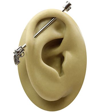 http://www.body-jewelry-shop.com/New_Body_Jewelry/New-Body-Jewelry.html Industrial Shelving Diy, Piercing Diagram, Ear Piercing Diagram, Pulley Decor, Industrial Interior Office, Interior Clothing, Industrial Piercing Jewelry, Industrial Shelf, Industrial Style Bathroom