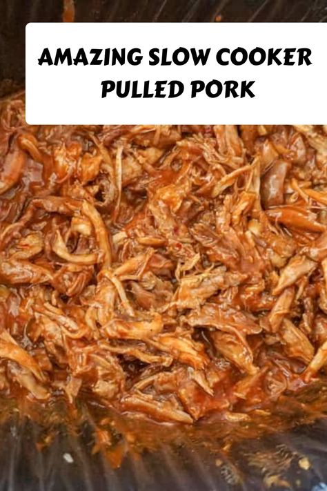 Recipes Pulled Pork, Pork Loin Pulled Pork, Pulled Pork Slow Cooker, Pulled Pork Tenderloin, Slow Cooker Pulled Pork Recipe, Pork Slow Cooker, Easy Pulled Pork Recipe, Barbecued Ribs, Easy Diner