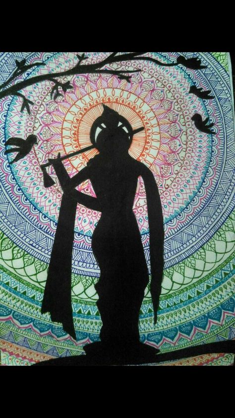 Shree Krishna, Mandala Art, Krishna, Canvas, Quick Saves, Art