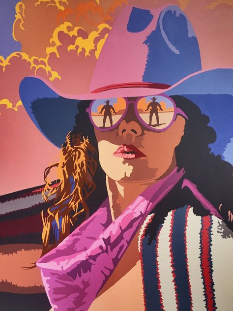 https://flic.kr/p/29nUjGJ | “Oh, You Wanted To See My Guns?” | A 1991 work by Pop artist Billy Schenck, displayed at the James Museum of Western & Wildlife Art, St. Pete. Western Pop Art, Billy Schenck, Cowboy Artwork, Western Vibes, Western Paintings, Western Wall Art, Cowgirl Art, West Art, Western Vintage