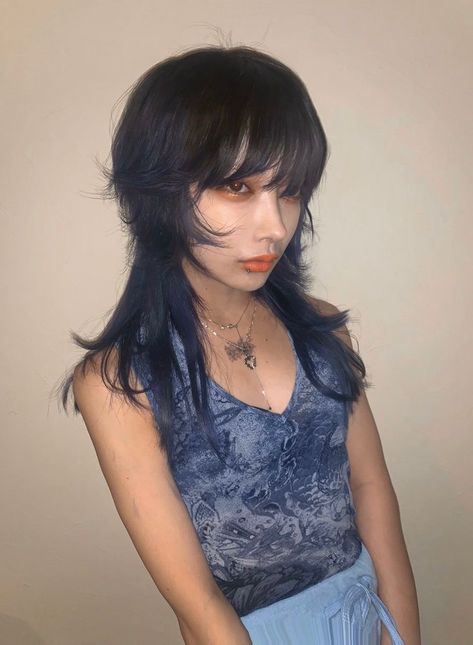 Androgynous Hair, Hair Color Streaks, Shot Hair Styles, Jelly Fish, Alternative Hair, Penteado Cabelo Curto, Mullet Hairstyle, Dye My Hair, Hair Reference