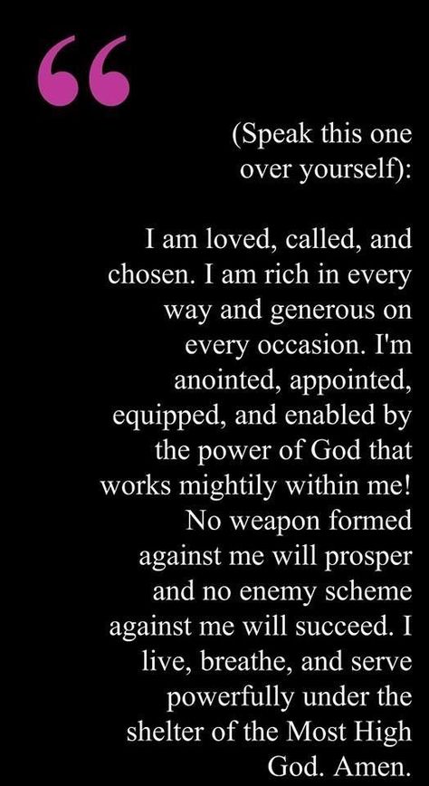 I claim all of this for my family D, A & A as well, in Jesus Holy Name. Satan has NO authority here! Soli Deo Gloria, Ayat Alkitab, Good Prayers, Prayer Scriptures, Faith Prayer, Inspirational Prayers, Bible Quotes Prayer, Bible Prayers, Positive Self Affirmations