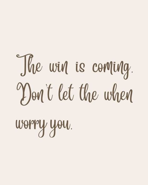 Keep moving forward, have patience, and trust the process. The "win" is coming. Don’t let the "when" worry you. Success happens with determination, consistency, and time. You've got this! 🧡 #win #patience #trust #trusttheprocess #breezyquote #breezymarketingsolutions #smallbusinessgoals #goalgetter Environmental Health And Safety, Social Media Marketing Manager, Having Patience, Really Good Quotes, Trust The Process, Keep Moving Forward, Business Goals, Morning Quotes, Good Morning Quotes