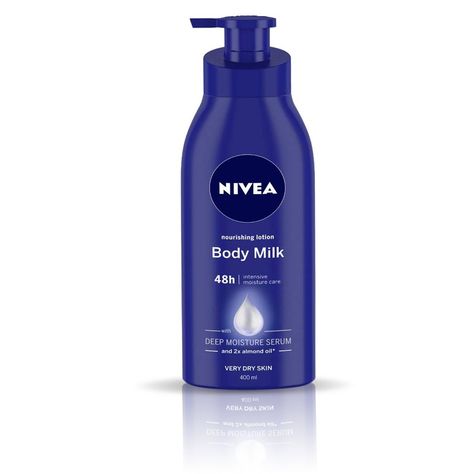 Nivea Body Lotion, White Skin Tone, Oils For Men, Lotion For Dry Skin, Body Milk, Moisturizing Lotions, Skin Care Moisturizer, Skin Cream, Almond Oil