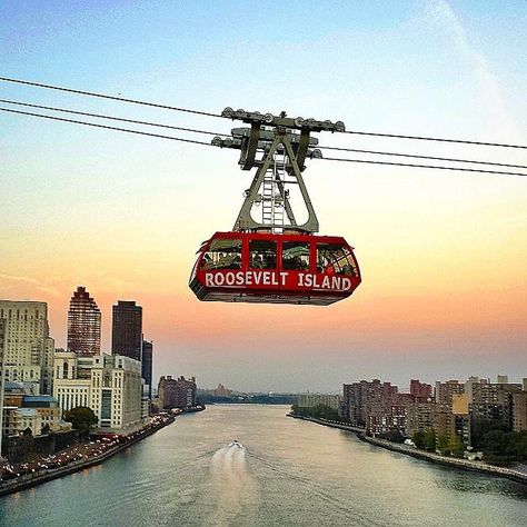 Queensboro Bridge, Roosevelt Island, I Love Nyc, New York Pictures, Empire State Of Mind, Nyc Skyline, East River, Ny City, Cable Car