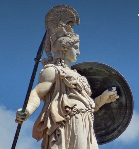 Athena Bust, Athena Tattoo, Historical Swords, Ancient Greek Sculpture, Ancient Greek Art, Rennaissance Art, Greek Gods And Goddesses, Greek Mythology Art, Athena Goddess