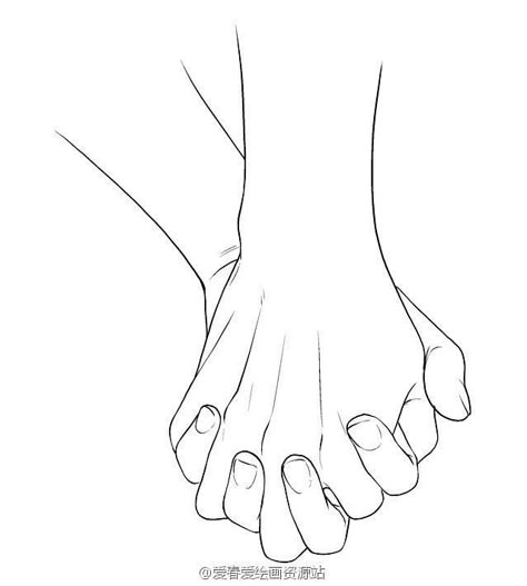 Hands Held Together, Anime Hands, Hand Drawing Reference, Art Base, Love Drawings, Drawing Base, Drawing Poses, Drawing Reference Poses, Drawing Tips