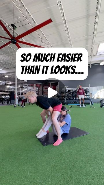 Partner Challenges, 2 Person Stunts, Gymnastics Skills, Acrobatic Gymnastics, Instagram Look, Simple Tricks, Tumbling, Cheerleading, Gymnastics