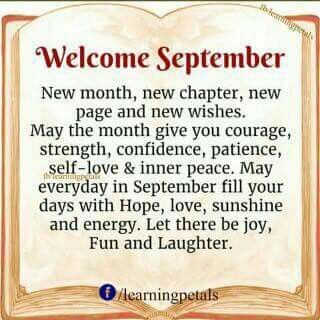 1 September Quotes, Happy New Month September, Hello September Images, Happy New Month Messages, Happy New Month Quotes, New Month Wishes, September Quotes, New Month Quotes, Welcome Quotes