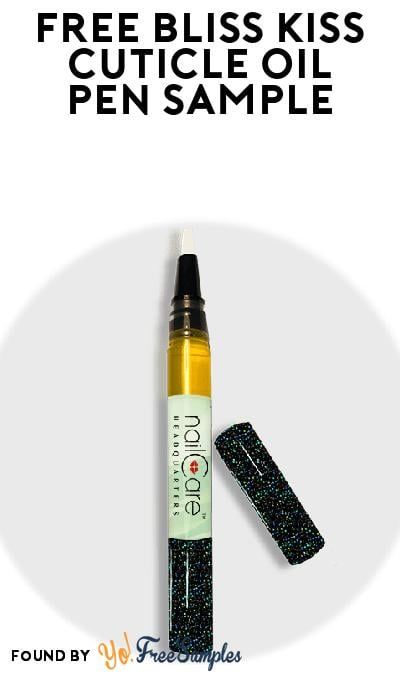 FREE Bliss Kiss Cuticle Oil Pen Sample from SimplyPure https://yofreesamples.com/beauty-stuff/free-bliss-kiss-cuticle-oil-pen-sample-from-simplypure/ Cuticle Oil Pen, Oil Pen, Cuticle Care, Vitamin E Oil, Cuticle Oil, Free Coupons, Beauty Stuff, Tree Oil, Grapeseed Oil