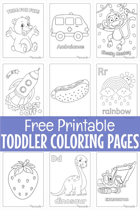 Preschool Colouring Printables, Preschool Coloring Pages Free, Free Animal Coloring Pages Printables, Toddler Activity Sheets Free Printables, Free Toddler Printables, Childrens Coloring Pages, Printable Activities For Toddlers, Coloring Sheets For Boys, Toddler Coloring Pages