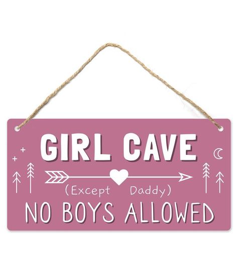 Door Signs For Girls Bedrooms, Door Signs Diy Bedroom, Girls Room Door Sign, Room Signs Bedroom Door, No Boys Allowed Sign, Room Door Signs, Ivy Bedroom, Girls Room Sign, Room Rules