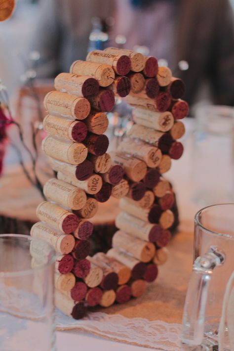 Real Wine Cork Table Numbers 1 through 15 for sale; hand-made Wine Cork Table, Unique Table Numbers Wedding, Unique Table Numbers, Cork Table, Summer Garden Wedding, Wine Cork Crafts, Deco Originale, Real Weddings Photos, Wine Corks