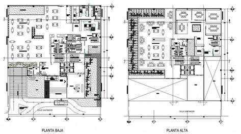 Two story restaurant building layout plan in autocad format Two Story Restaurant, Restaurant Plan Architecture, Restaurant Floor Plan Layout, Restaurant Building, Cafe Plan, Restaurant Floor Plan, Floor Plan With Dimensions, Restaurant Layout, Hamburger Restaurant