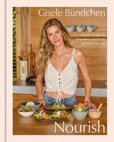 Nourish: Simple Recipes to Empower Your Body and Feed Your Soul: A Healthy Lifestyle Cookbook a book by Gisele Bündchen Veggie Frittata, Grilled Ribeye, Almond Smoothie, Healthy Cook Books, Feed Your Soul, Steak Salad, Summer Rolls, Nourishing Foods, Arugula Salad