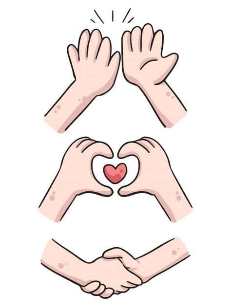 Hands high five, heart and shake hands c... | Premium Vector #Freepik #vector #heart #hand #cartoon #comic Shaking Hands Drawing, High Five Emoji, High Cartoon, Preschool Classroom Rules, Cute Cartoon Illustration, Cartoon Hands, Classroom Discipline, Hand Emoji, School Art Activities