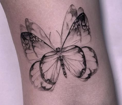 Distorted Butterfly Tattoo, Butterfly Tattoo Unique, Taboo Tattoo, Hipster Tattoo, Unique Butterfly Tattoos, Tattoo Catalog, On Tattoo, Finger Tattoo For Women, Insect Tattoo