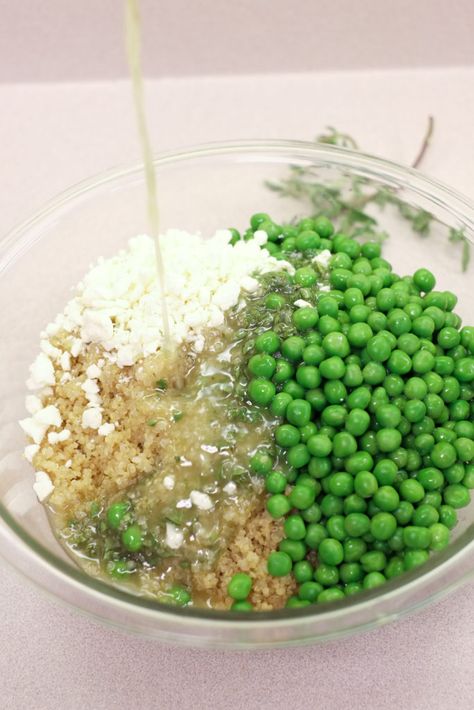 Quinoa with Fresh Peas | Super Healthy Kids | Food and Drink Peas Recipe Healthy, Fresh Peas Recipe, Fresh Pea Recipes, Frozen Peas And Carrots, Fresh Peas, Quinoa Recipe, Peas And Carrots, Peas Recipe, Vegetarian Chicken