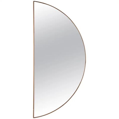 Half Circle Mirror, Butterfly Wall Art Diy, Lawson Fenning, Luxury Mirror, Circle Mirror, Mirror With Led Lights, Copper Frame, Circular Mirror, Mini Lamp