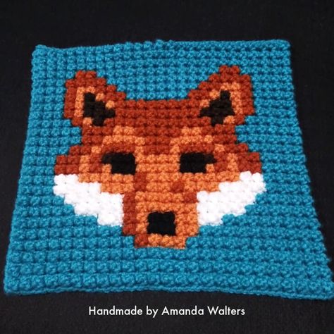 My Hobby Is Crochet: How to Crochet Graphs with the Bobble Single Crochet Stitch: Instructions & Video Tutorial | Bobble Stitch Giraffe Block Graph | Wildlife (Bobble) Graphghan Woodland Crochet, Knitted Squares, C2c Patterns, Cross Stitch Christmas Cards, Bobble Stitch Crochet, Bobble Crochet, Crochet Graphs, Crochet Angels, Foundation Single Crochet