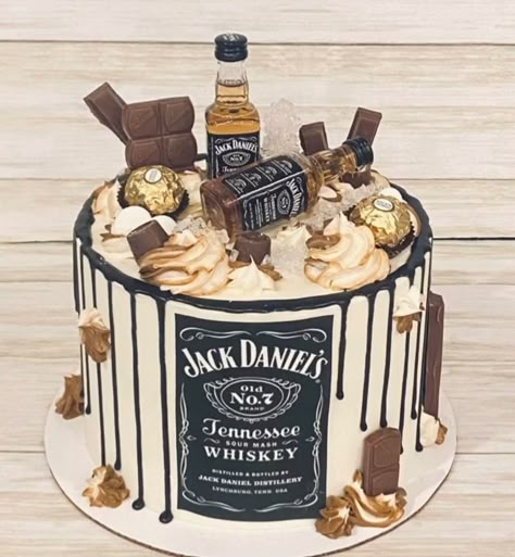 Jack Daniel’s Birthday Cake, Jack Daniel Birthday Cake, Whiskey Themed Cake, Jack Daniel’s Cake, Jack Daniels Birthday Theme, Whiskey Birthday Cake, Jack Daniels Torte, Casino Gala, Birthday Party Candy Table