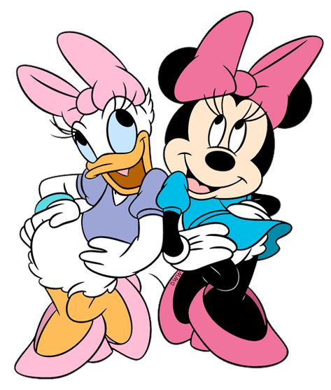 Minnie & Daisy know how to strut their stuff Clip Art Disney, Pata Daisy, Minnie Y Daisy, Minnie And Daisy, Minnie Mouse Birthday Party Decorations, Mickey Mouse Images, Mouse Images, Donald And Daisy Duck, Minnie Mouse Images