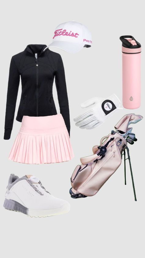 Country Club Outfit, Cute Golf Outfit, Golf Attire Women, Golf Inspiration, Sports Fit, Tennis Outfit, Fitness Wear Outfits, Golf Attire, Golf Wear