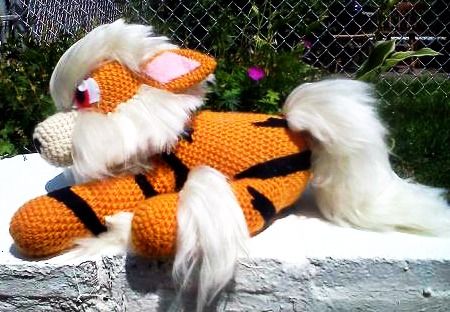 Jack Sparrow the Arcanine Plush by ArtisansShadow on DeviantArt Arcanine Pokemon, Pokemon Crochet, Pokemon Crochet Pattern, 151 Pokemon, Crochet Pokemon, Pokemon Craft, Captain Jack Sparrow, Captain Jack, Jack Sparrow