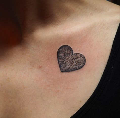 Thumb Print Heart Tattoo, Thumb Print Tattoo, Thumb Print Tattoo Ideas, Thumbprint Tattoo, Fingerprint Heart, Thumb Print, Thumb Prints, Heart Tattoo Designs, Memorial Tattoo