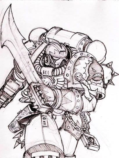 This is one of my favourite interpretations of the chapter. The scuba style breathing pipe is definitely going to be a feature of all my power armour models. I also really like the subtle helmet fin, the ragged shape of his blade and all the patterning and hanging details. Carcharodons 40k, Spiderman Art Sketch, Power Armour, Adeptus Astartes, Fallout Art, Warhammer 40k Art, Warhammer Art, Knight Art, Warhammer 40k Artwork