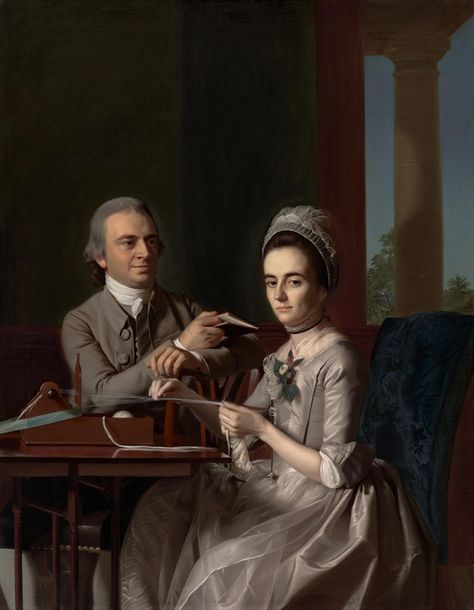 Philadelphia Museum of Art - Collections Object : Portrait of Mr. and Mrs. Thomas Mifflin (Sarah Morris) John Singleton Copley, John Singleton, Google Art Project, American Gallery, John Hancock, American Colonies, Philadelphia Museums, East India Company, Paul Revere