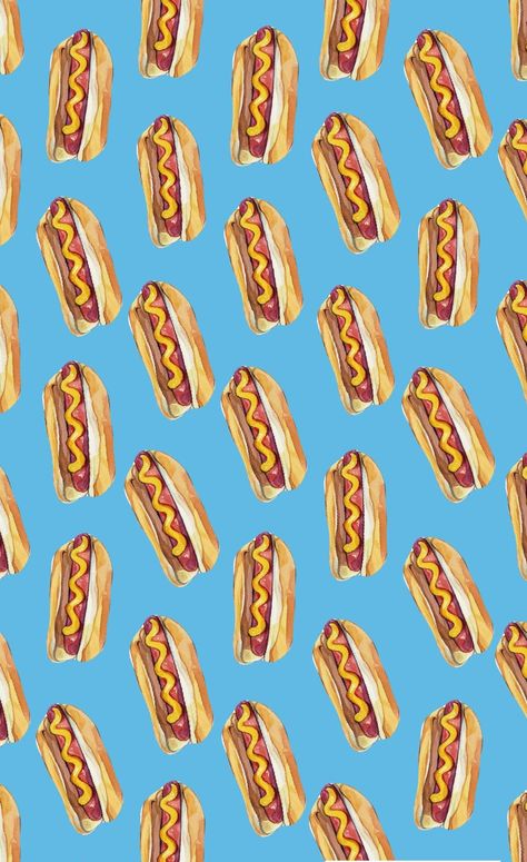 Hot Dog Wallpaper, Dog Background, Hot Diggity Dog, Primary Activities, Dog Pics, Dog Wallpaper, Phone Backgrounds, Hot Dogs, 4th Of July