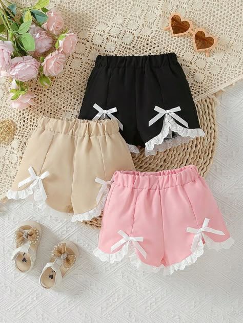 Outfits For Kids, Shorts For Kids, Girl Shorts, Kids Dress Wear, Traditional Indian Dress, Baby Girl Shorts, Cute Dress Outfits, Kids Designer Dresses, Plain Shorts