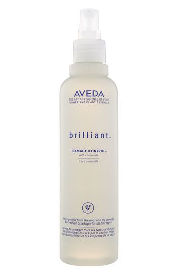 Aveda Brilliant Damage Control - The foundation for any hair style, use this spray as a pre-styling tool to protect your hair from the hazards of combing, heat styling, and sun damage. Aveda Products, Nail Discoloration, Heat Protectant, Damaged Hair Repair, Hand Care, Heat Styling Products, The Foundation, French Manicure, Protective Hairstyles