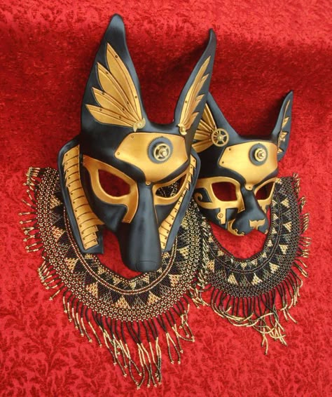 Venetian Masks, Leather Mask, Egyptian Mythology, Masks Art, Masks Masquerade, Egyptian Gods, Egyptian Art, Gods And Goddesses, Mask Design