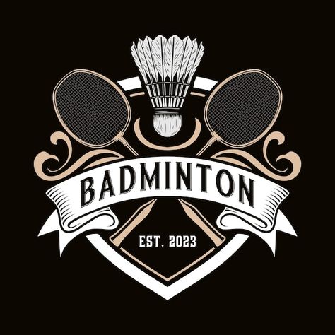 Logo Film, Badminton Logo, Badminton Championship, Badminton Team, Badminton Club, Yoga Room Design, Badminton Tournament, Logo Club, Badminton Shirt