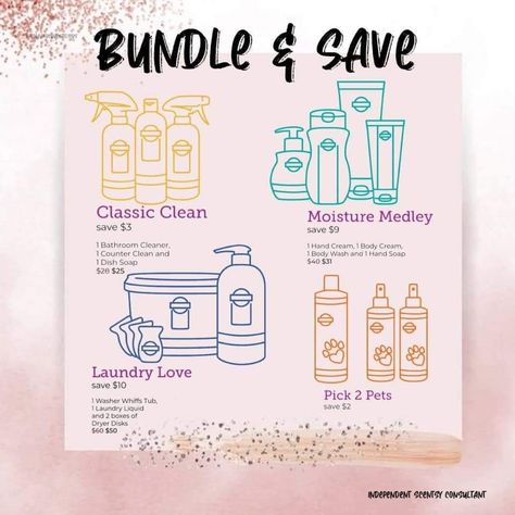 Scentsy Bundle And Save 2023, Scentsy Bundle And Save, Scentsy Cleaning Products, Scentsy Bundles, Scentsy 2022, Scentsy Posts, Scentsy Pictures, Scentsy Games, Scentsy Facebook Party